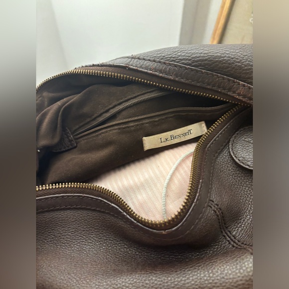 L.K Bennet Leather Shoulderbag - Picture 6 of 6